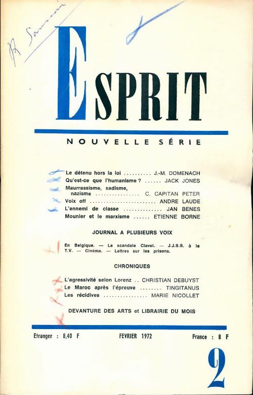 Livrenpoche : Esprit n°411 - Collectif - Livre