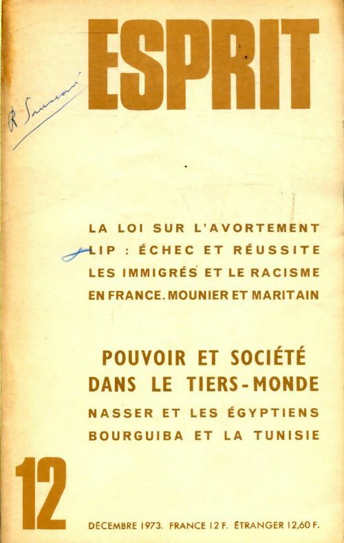 Livrenpoche : Esprit n°430 : La loi sur l'avortement - Collectif - Livre