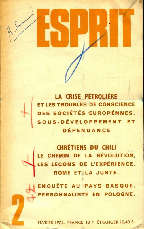 Livrenpoche : Esprit n°432 : La crise pétrolière - Collectif - Livre