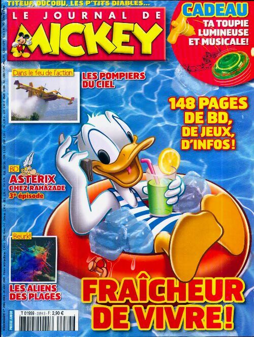 Livrenpoche : Le journal de Mickey n°2984-2985 : - Collectif - Livre