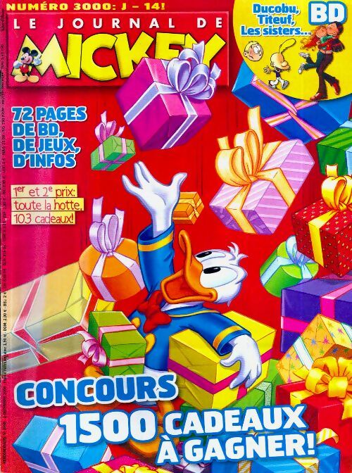 Livrenpoche : Le journal de Mickey n°2998 - Collectif - Livre