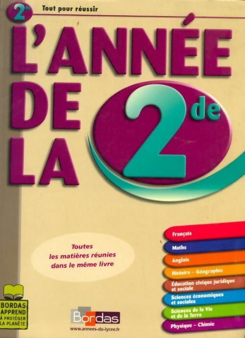 Livrenpoche : L'année de la Seconde - Sophie Pailloux-Riggi - Livre