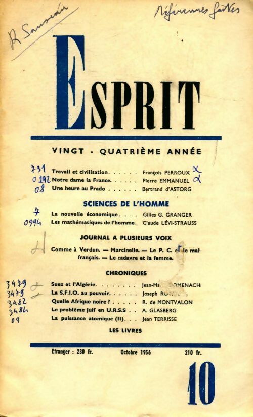 Livrenpoche : Esprit n°243 - Collectif - Livre