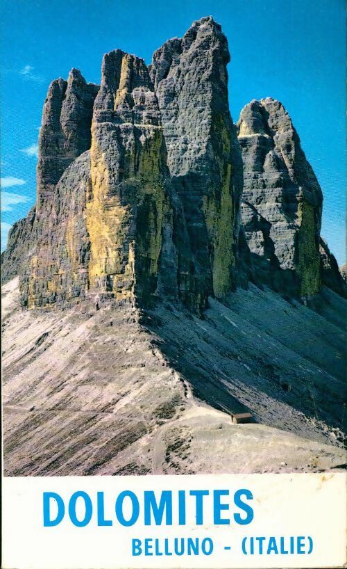Livrenpoche : Les dolomites du département de Belluno - Collectif - Livre