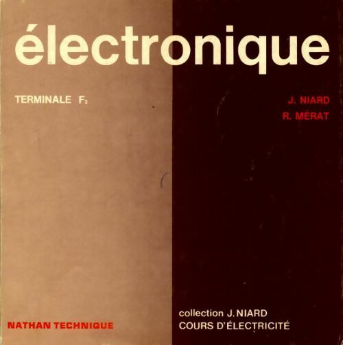 Livrenpoche : Electronique. Terminale F3 - Collectif - Livre