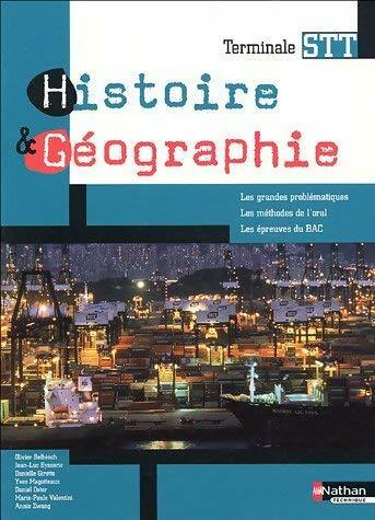 Histoire & géographie Terminale STT - Collectif -  Nathan Technique - Livre