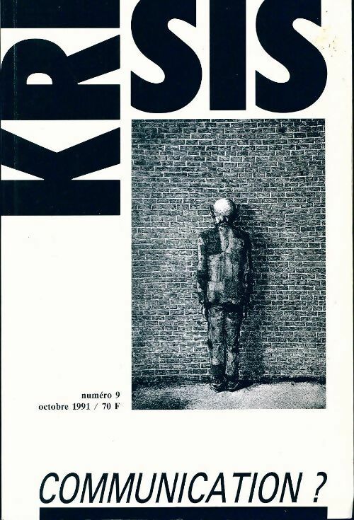 Livrenpoche : Krisis n°9 - Collectif - Livre