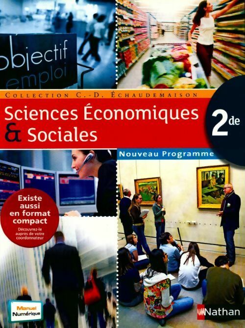 Livrenpoche : Sciences économiques et sociales Seconde - Collectif - Livre