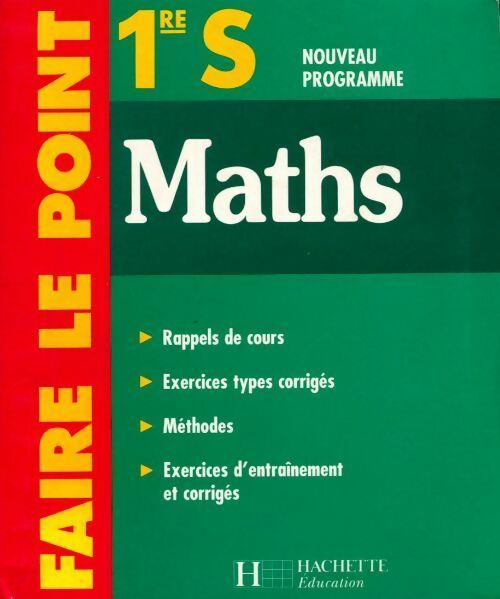 Livrenpoche : Maths Premiere S - Collectif - Livre
