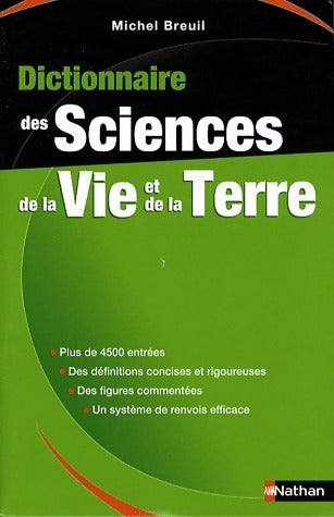 Livrenpoche : Dictionnaire des sciences de la vie et de la terre - Michel Breuil - Livre