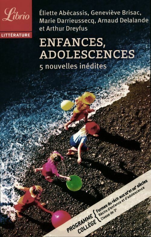 Livrenpoche : Enfances, adolescences. 5 nouvelles inédites - Collectif - Livre