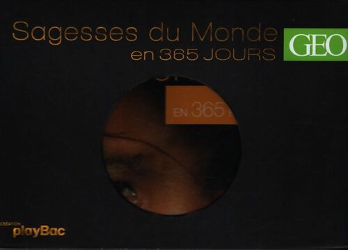Sagesses du monde en 365 jours - Geo - Livre
