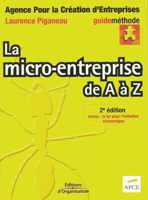 Livrenpoche : La micro-entreprise de a à z - Laurence Piganeau - Livre