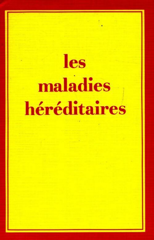 Livrenpoche : Les maladies héréditaires - Collectif - Livre