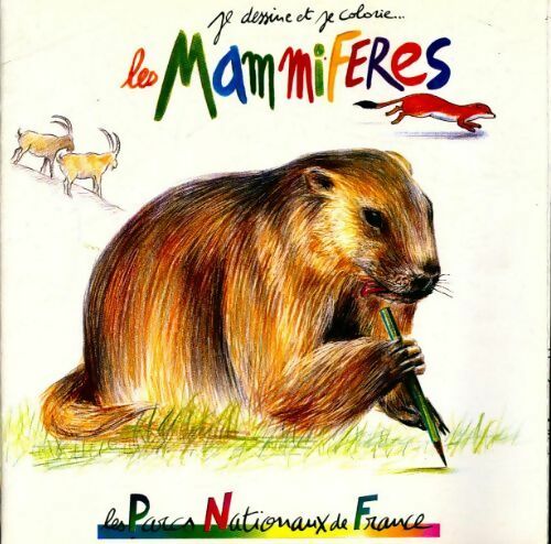 Livrenpoche : Je dessine et je colorie... Les mammifères - Collectif - Livre