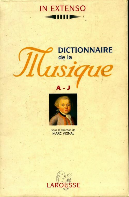 Livrenpoche : Dictionnaire de la musique en 2 volumes - Marc Vignal - Livre