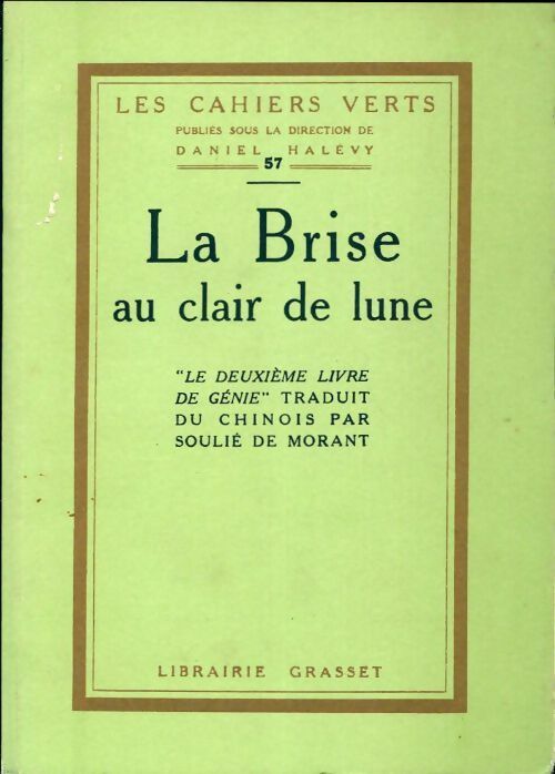 Livrenpoche : La brise au clair de lune - Daniel Halévy - Livre