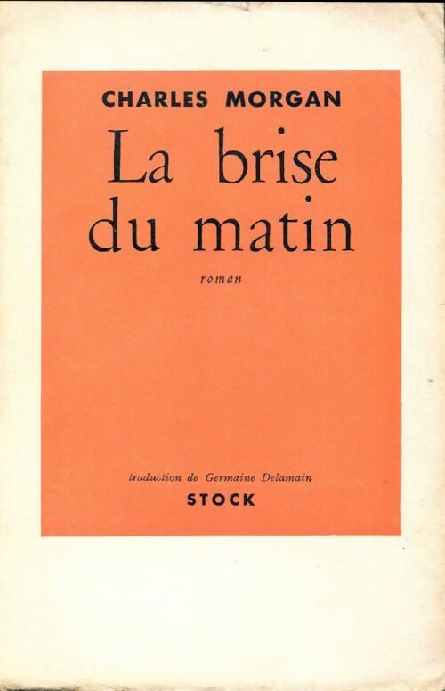 Livrenpoche : La brise du matin - Charles Morgan - Livre