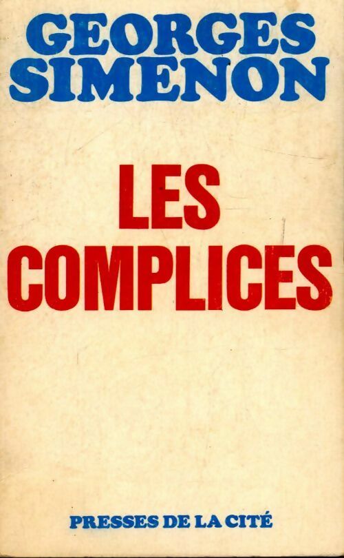 Livrenpoche : Les complices - Georges Simenon - Livre