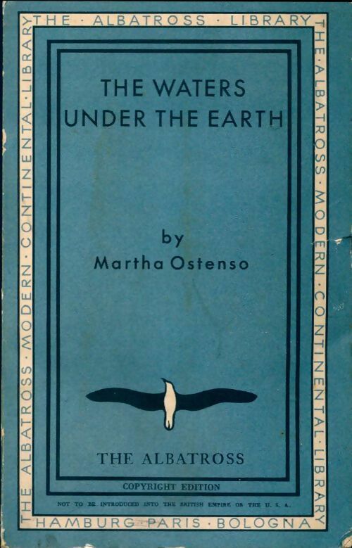 Livrenpoche : The waters under the earth - Martha Ostenso - Livre
