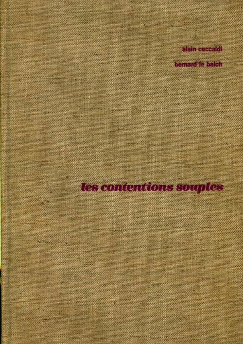 Livrenpoche : Les contentions souples - Bernard Le Balch - Livre