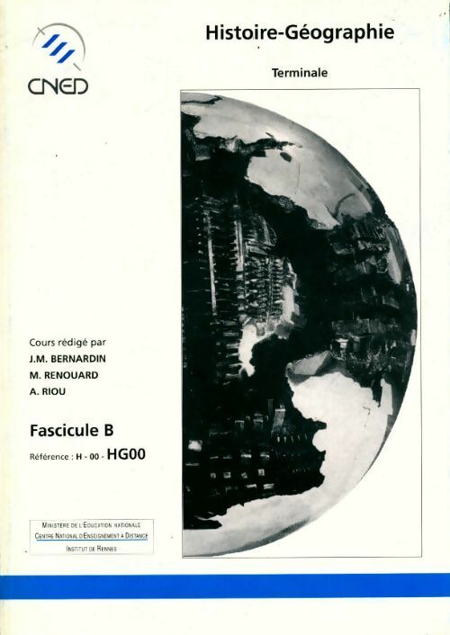 Livrenpoche : Histoire-géographie Terminale fascicule B - Collectif - Livre