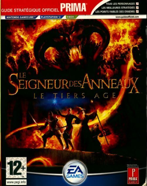 Livrenpoche : Le seigneur des anneaux : Le tiers âge guide du jeu - Collectif - Livre