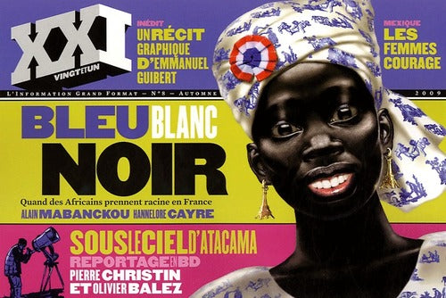 Livrenpoche : XXI n°8 : Bleu blanc noir - Collectif - Livre