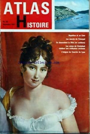 Livrenpoche : Atlas histoire n°38 : Napoléon et sa cour / Les secrets de l'interpol / ... - Collectif - Livre
