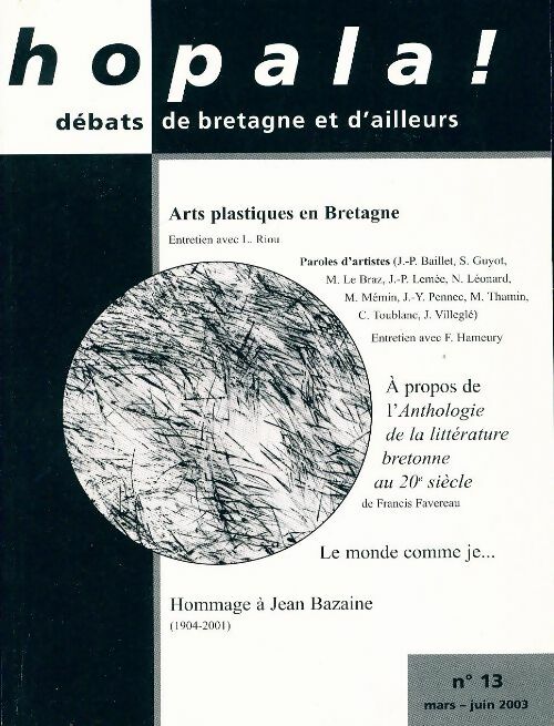 Livrenpoche : Hopala ! n°13 - Collectif - Livre