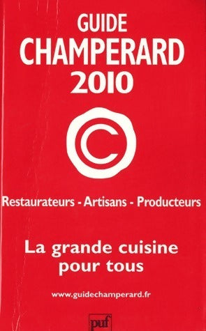 Livrenpoche : Champérard 2010 - Marc De Champérard - Livre