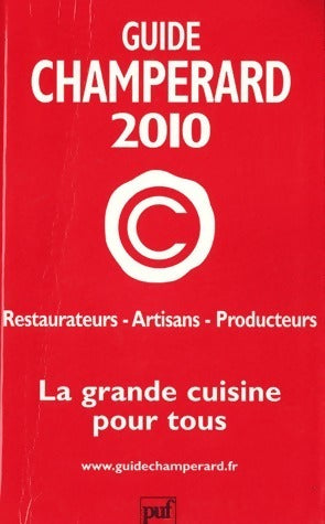 Champérard 2010 - Marc De Champérard -  PUF GF - Livre