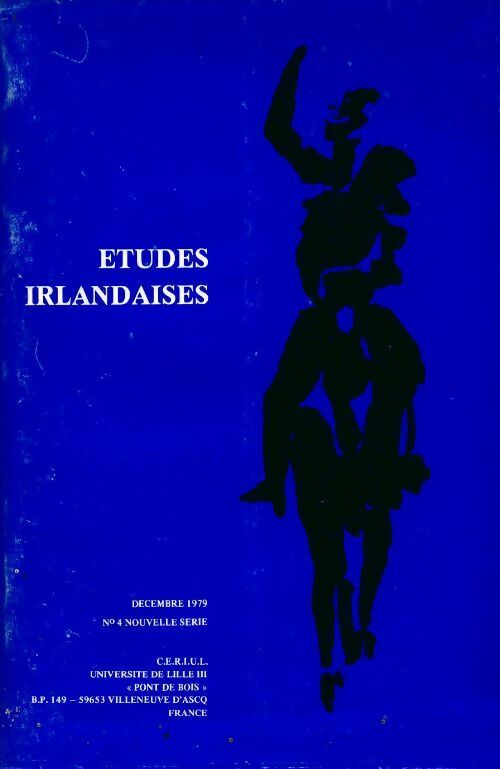 Livrenpoche : Etudes irlandaises n°4 nouvelle série - Collectif - Livre