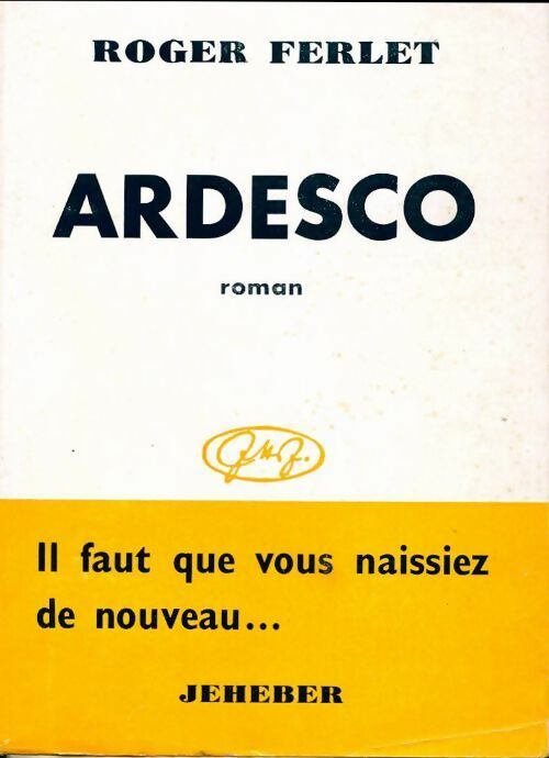 Livrenpoche : Ardesco - Roger Ferlet - Livre