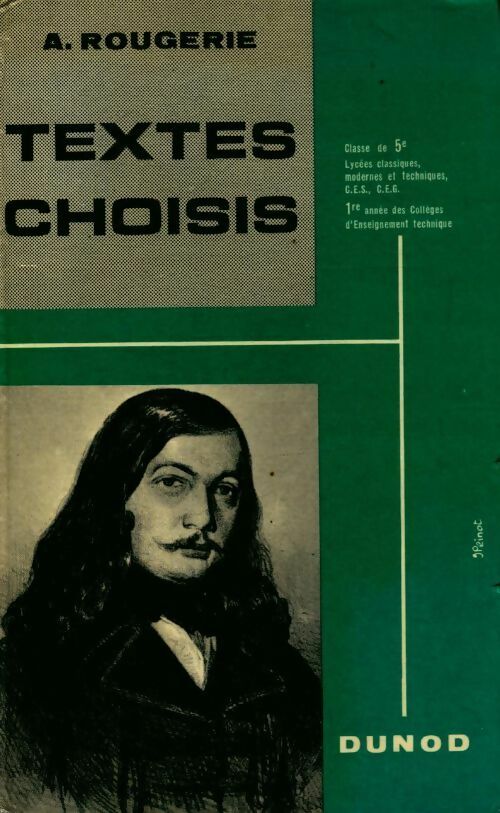 Livrenpoche : Textes choisis 5e - A. Rougerie - Livre