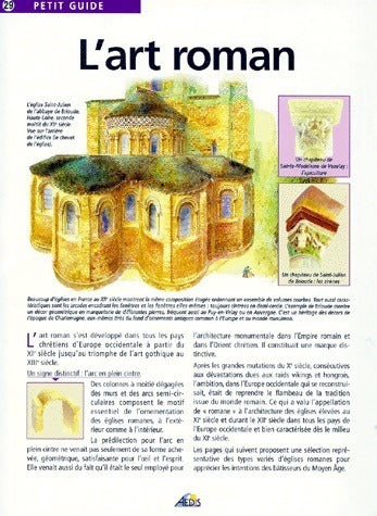 L'art Roman - Collectif -  Petit guide - Livre