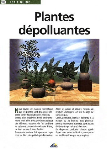 Livrenpoche : Plantes dépolluantes - Marie Boyer - Livre