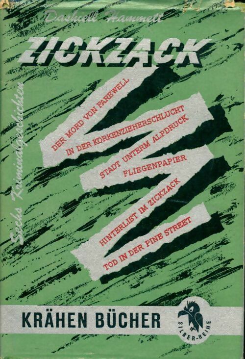Livrenpoche : Zickzack. Kriminalstories - Dashiell Hammett - Livre