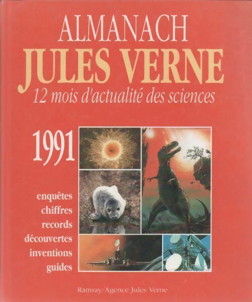 Livrenpoche : Almanach Jules Verne 1991 - Collectif - Livre