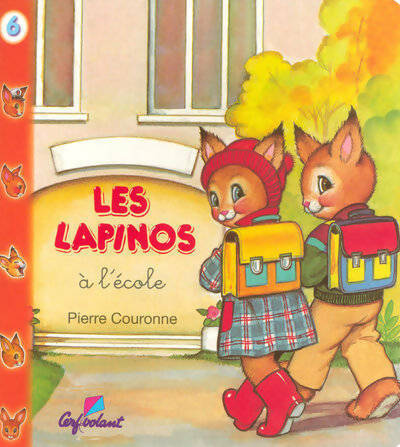 Livrenpoche : Les lapinos à l'école - Pierre Couronne - Livre