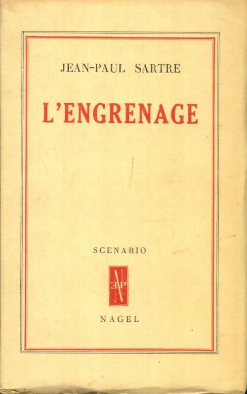 Livrenpoche : L'engrenage - Jean-Paul Sartre - Livre
