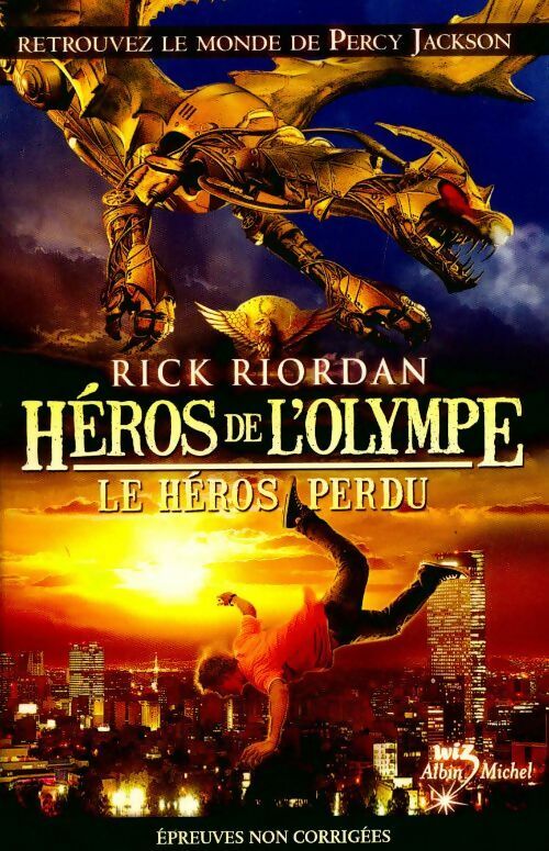 Livrenpoche : Héros de l'Olympe Tome I : Le héros perdu - Rick Riordan - Livre