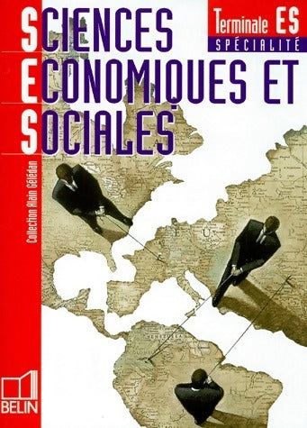 Livrenpoche : Sciences économiques et sociales Terminale ES - A Gélédan - Livre