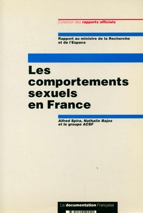 Livrenpoche : Les comportements sexuels en France - Collectif - Livre