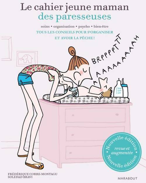 Livrenpoche : Le cahier jeune maman des paresseuses - Frédérique Corre Montagu - Livre