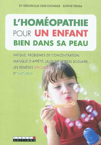 Livrenpoche : L'homéopathie pour un enfant bien dans sa peau - Sophie Pensa - Livre