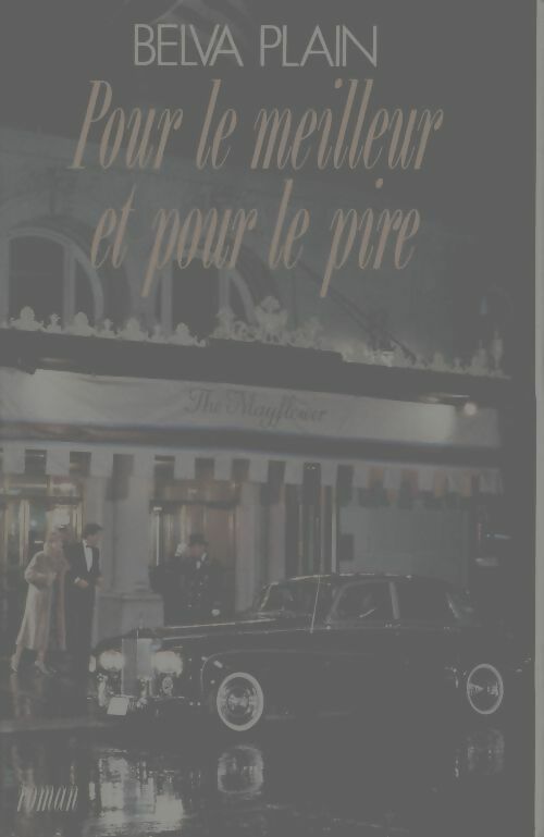 Livrenpoche : Pour le meilleur et pour le pire - Belva Plain - Livre