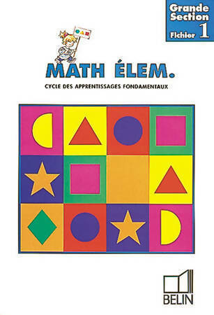 Livrenpoche : Mathématiques élémentaires Grande section Fichier 1 - Lionnel Labeyrie - Livre