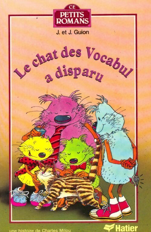 Livrenpoche : Le chat des Vocabul a disparu - Jean Guion - Livre