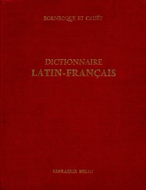 Livrenpoche : Dictionnaire latin-français - Henri Bornecque - Livre